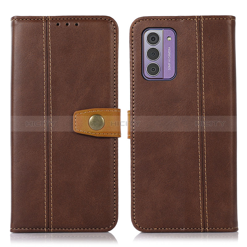 Funda de Cuero Cartera con Soporte Carcasa M16L para Nokia G310 5G Marron