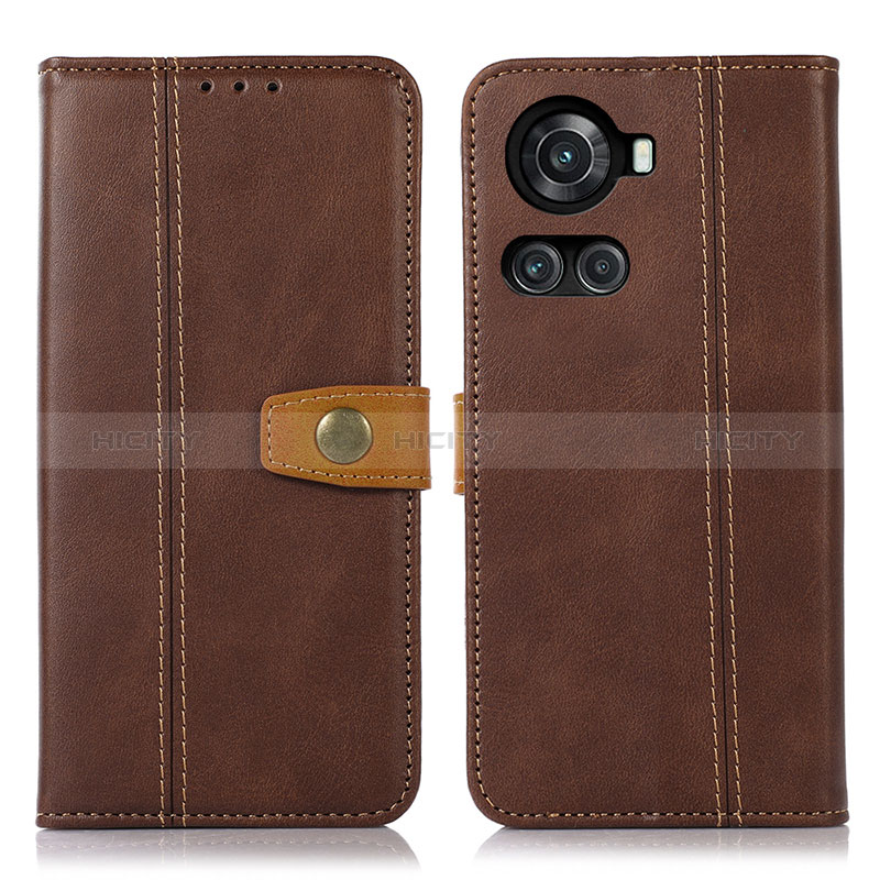 Funda de Cuero Cartera con Soporte Carcasa M16L para OnePlus Ace 5G Marron