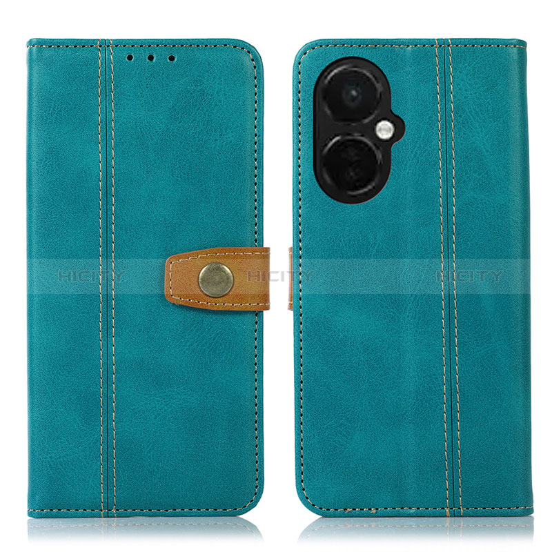 Funda de Cuero Cartera con Soporte Carcasa M16L para OnePlus Nord CE 3 5G Verde