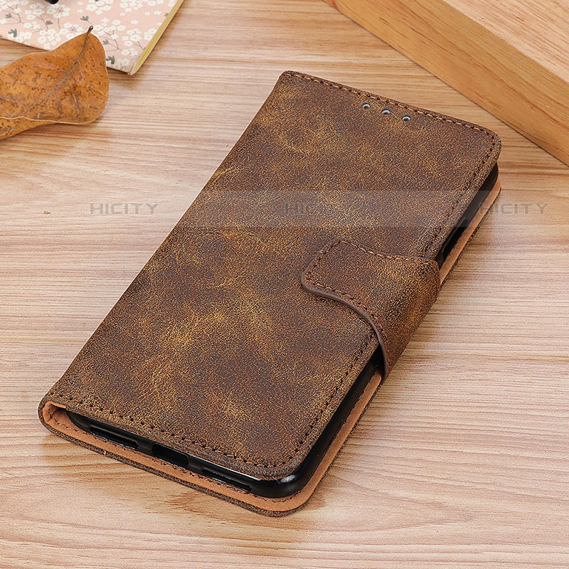 Funda de Cuero Cartera con Soporte Carcasa M16L para Samsung Galaxy S21 Plus 5G Marron