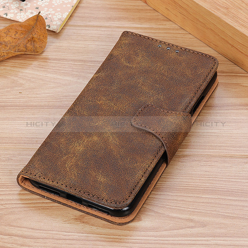 Funda de Cuero Cartera con Soporte Carcasa M16L para Samsung Galaxy S24 Plus 5G Marron