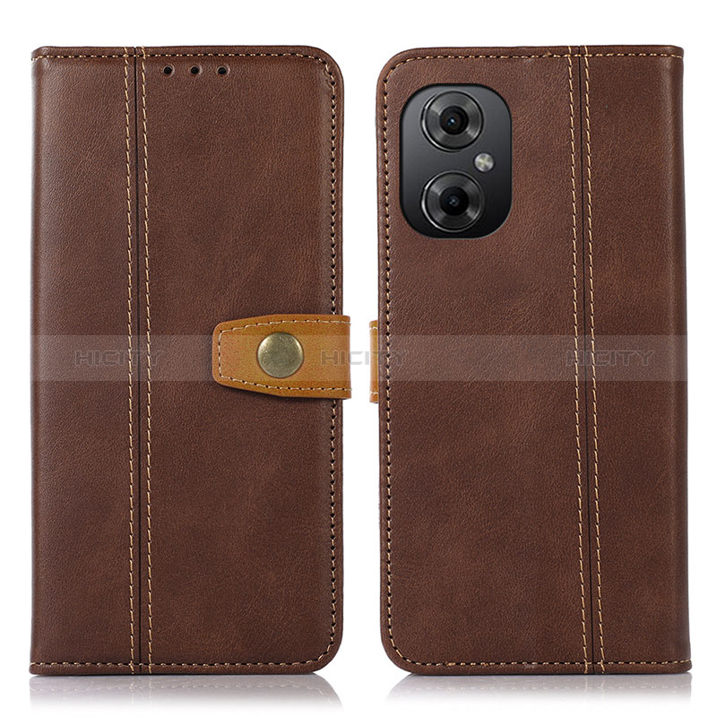 Funda de Cuero Cartera con Soporte Carcasa M16L para Xiaomi Poco M4 5G Marron