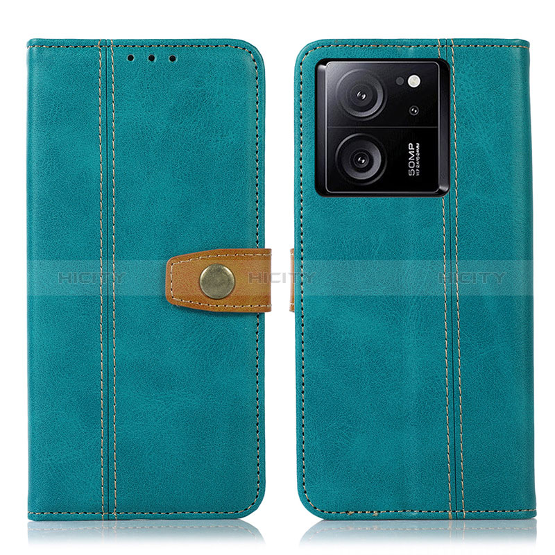 Funda de Cuero Cartera con Soporte Carcasa M16L para Xiaomi Redmi K60 Ultra 5G Verde