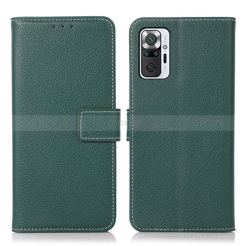 Funda de Cuero Cartera con Soporte Carcasa M16L para Xiaomi Redmi Note 10 Pro 4G