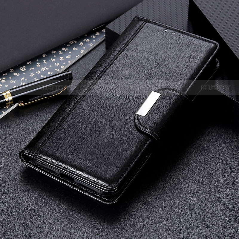 Funda de Cuero Cartera con Soporte Carcasa M22L para Samsung Galaxy S21 Plus 5G Negro