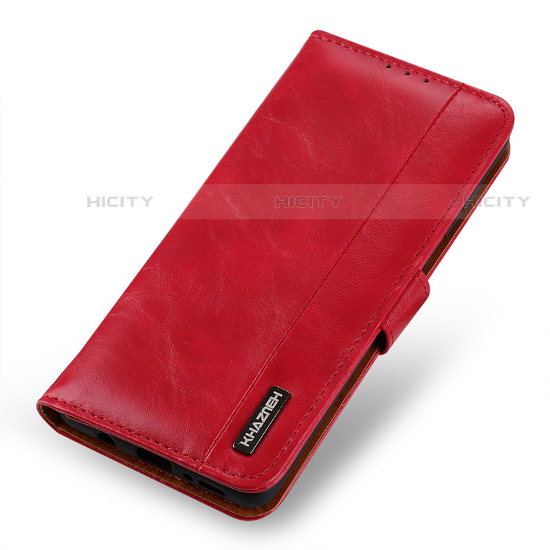 Funda de Cuero Cartera con Soporte Carcasa M25L para Samsung Galaxy S21 FE 5G Rojo