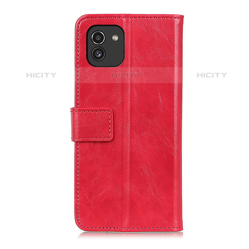 Funda de Cuero Cartera con Soporte Carcasa ML11 para Samsung Galaxy A03