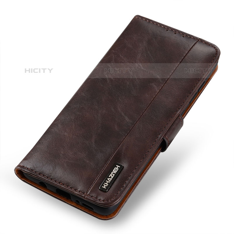 Funda de Cuero Cartera con Soporte Carcasa ML11 para Samsung Galaxy A03 Marron