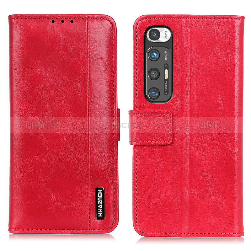 Funda de Cuero Cartera con Soporte Carcasa ML11 para Xiaomi Mi 10S 5G Rojo