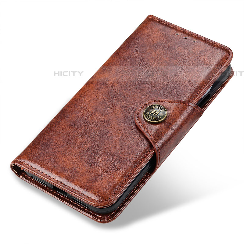 Funda de Cuero Cartera con Soporte Carcasa ML12 para Samsung Galaxy F23 5G Marron