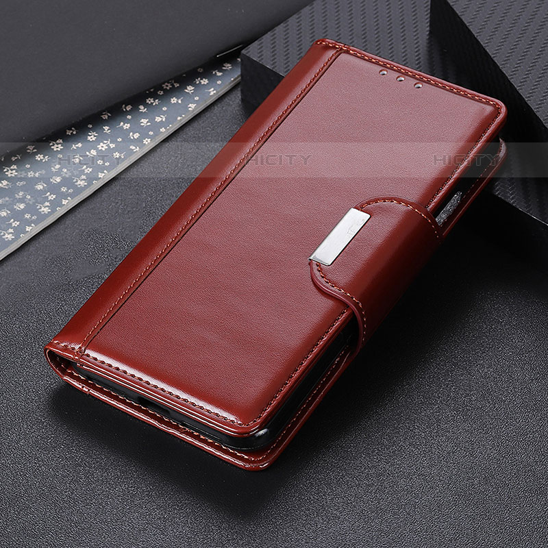 Funda de Cuero Cartera con Soporte Carcasa ML13 para Google Pixel 6a 5G Marron