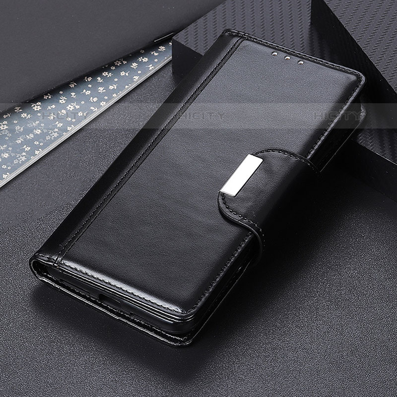 Funda de Cuero Cartera con Soporte Carcasa ML13 para Google Pixel 6a 5G Negro