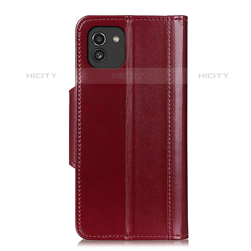 Funda de Cuero Cartera con Soporte Carcasa ML13 para Samsung Galaxy A03