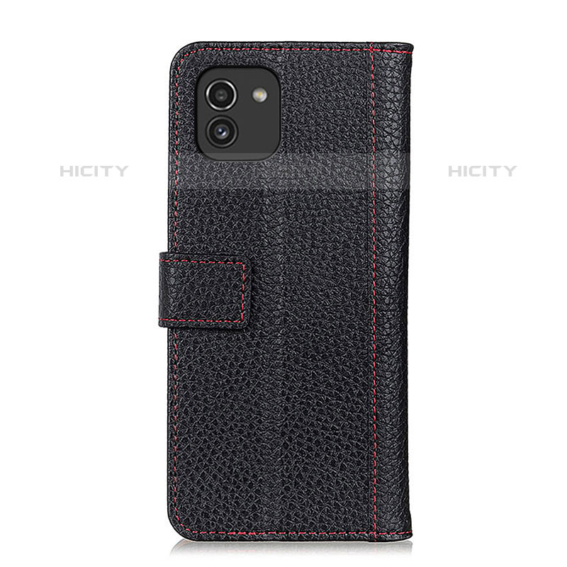 Funda de Cuero Cartera con Soporte Carcasa ML14 para Samsung Galaxy A03