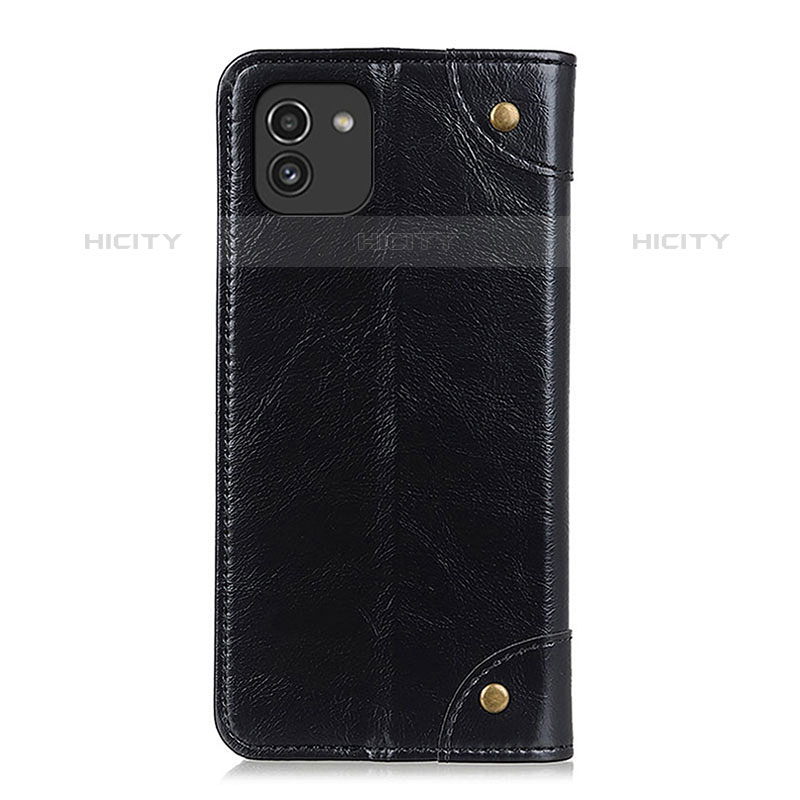 Funda de Cuero Cartera con Soporte Carcasa ML4 para Samsung Galaxy A03