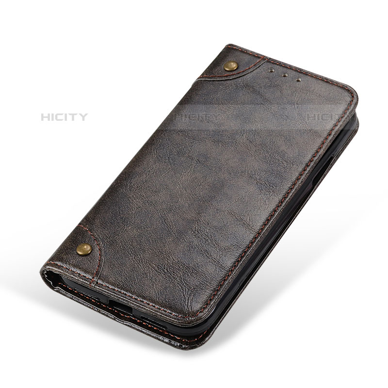 Funda de Cuero Cartera con Soporte Carcasa ML4 para Samsung Galaxy A03 Bronze