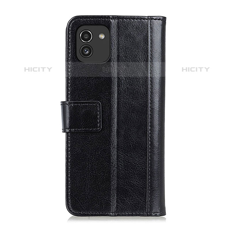 Funda de Cuero Cartera con Soporte Carcasa ML6 para Samsung Galaxy A03