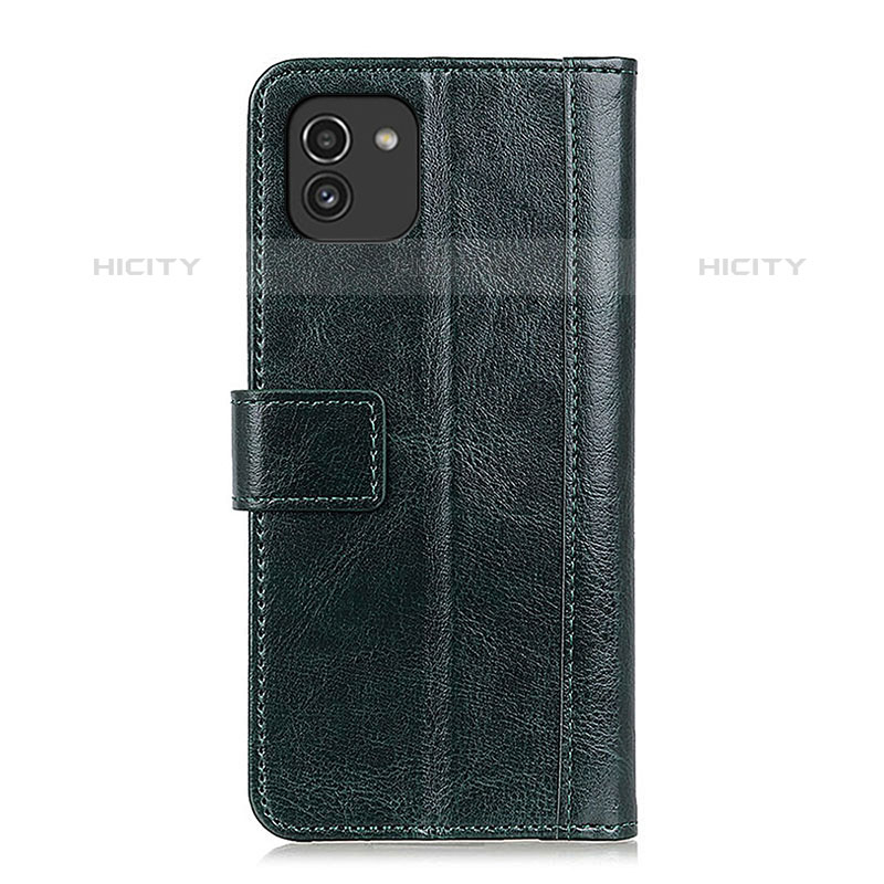 Funda de Cuero Cartera con Soporte Carcasa ML6 para Samsung Galaxy A03