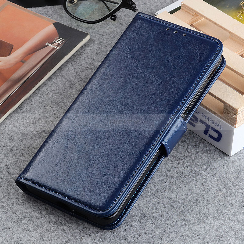 Funda de Cuero Cartera con Soporte Carcasa ML7 para Huawei Mate 60 Azul