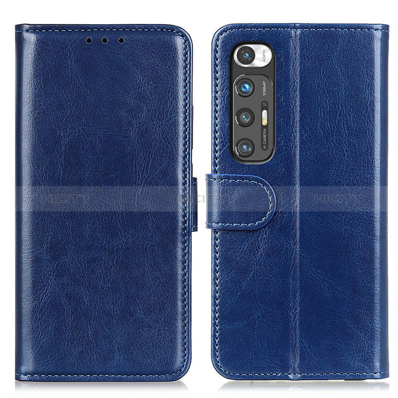 Funda de Cuero Cartera con Soporte Carcasa ML7 para Xiaomi Mi 10S 5G Azul