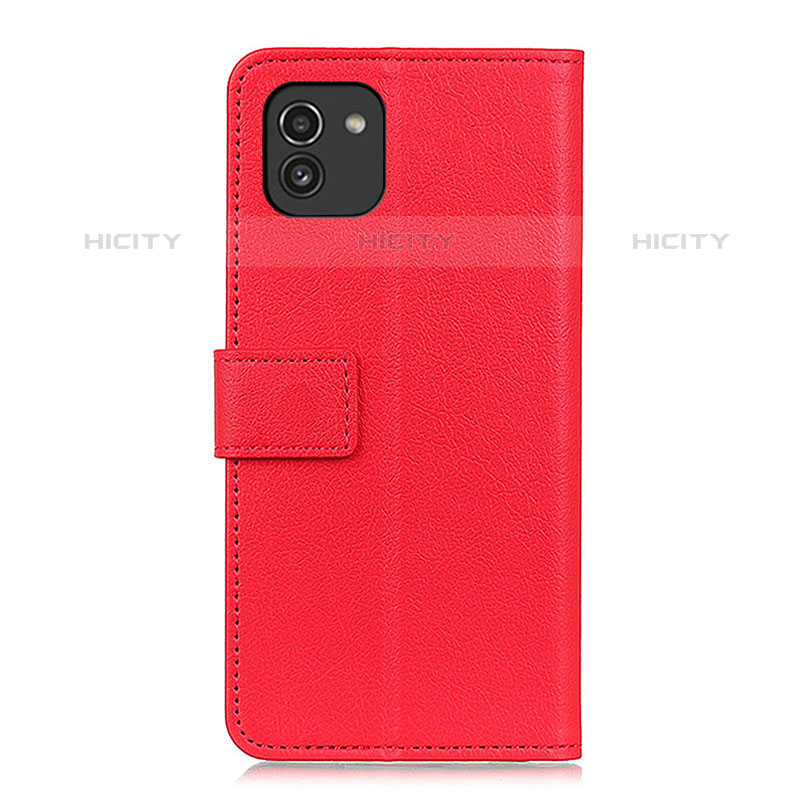 Funda de Cuero Cartera con Soporte Carcasa ML8 para Samsung Galaxy A03