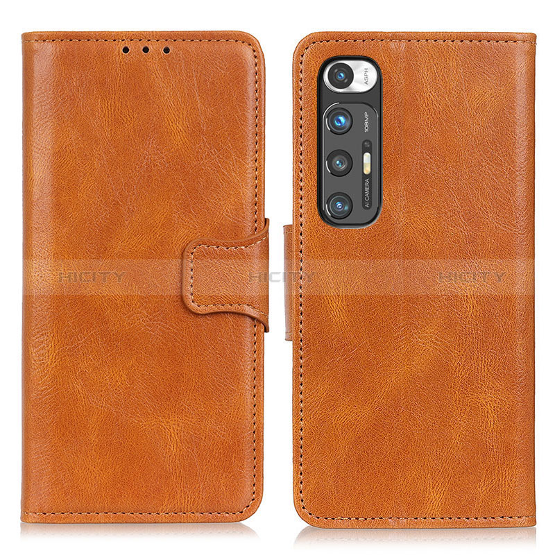 Funda de Cuero Cartera con Soporte Carcasa ML9 para Xiaomi Mi 10S 5G Marron