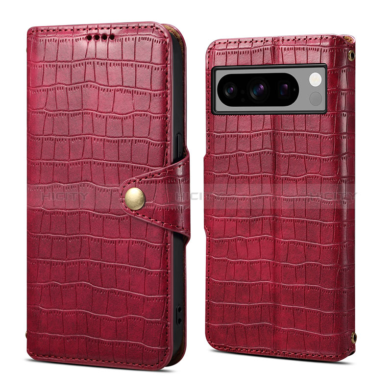 Funda de Cuero Cartera con Soporte Carcasa MT1 para Google Pixel 8 Pro 5G