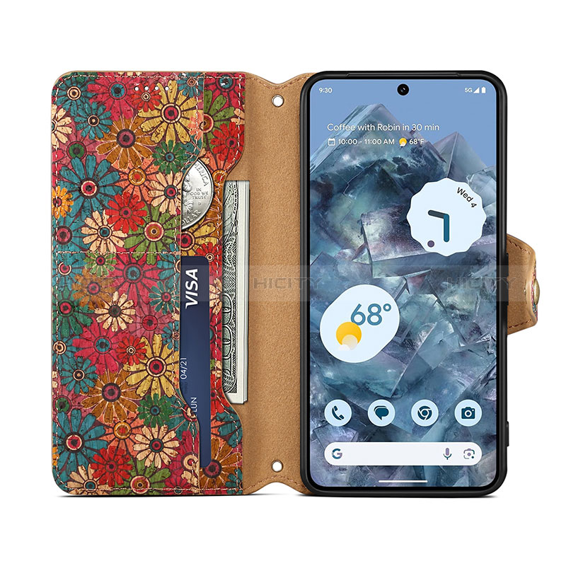 Funda de Cuero Cartera con Soporte Carcasa MT2 para Google Pixel 8 Pro 5G