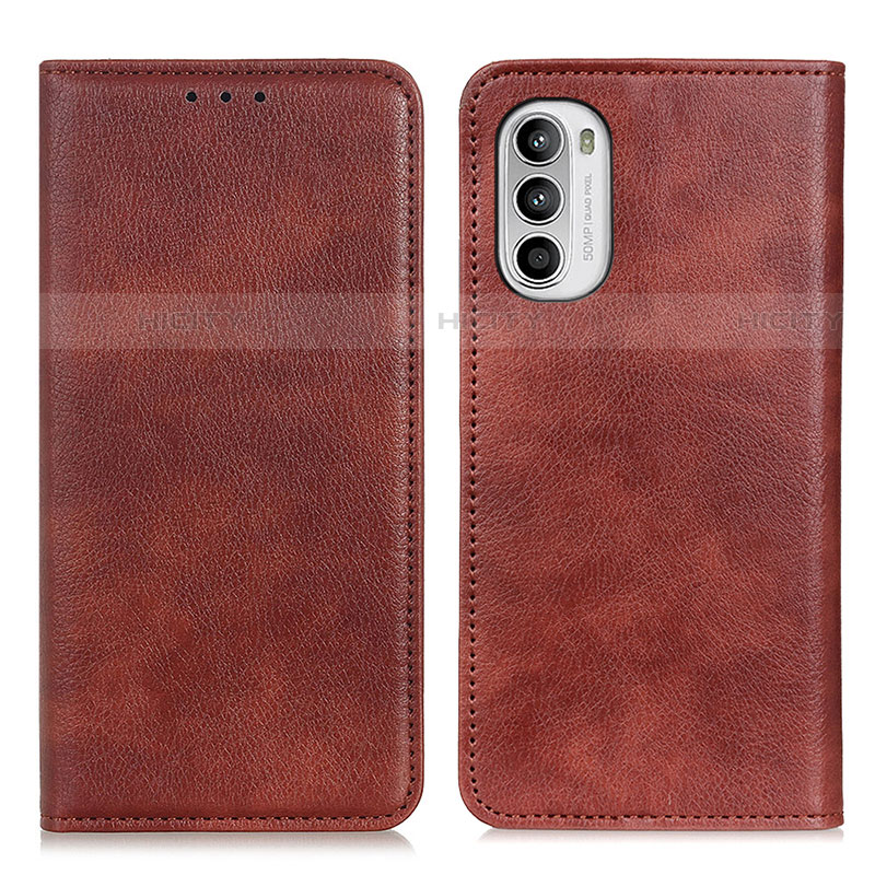 Funda de Cuero Cartera con Soporte Carcasa N01P para Motorola Moto Edge (2022) 5G