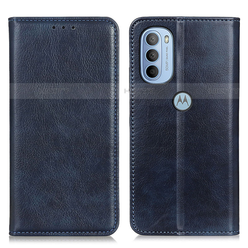 Funda de Cuero Cartera con Soporte Carcasa N01P para Motorola Moto G31