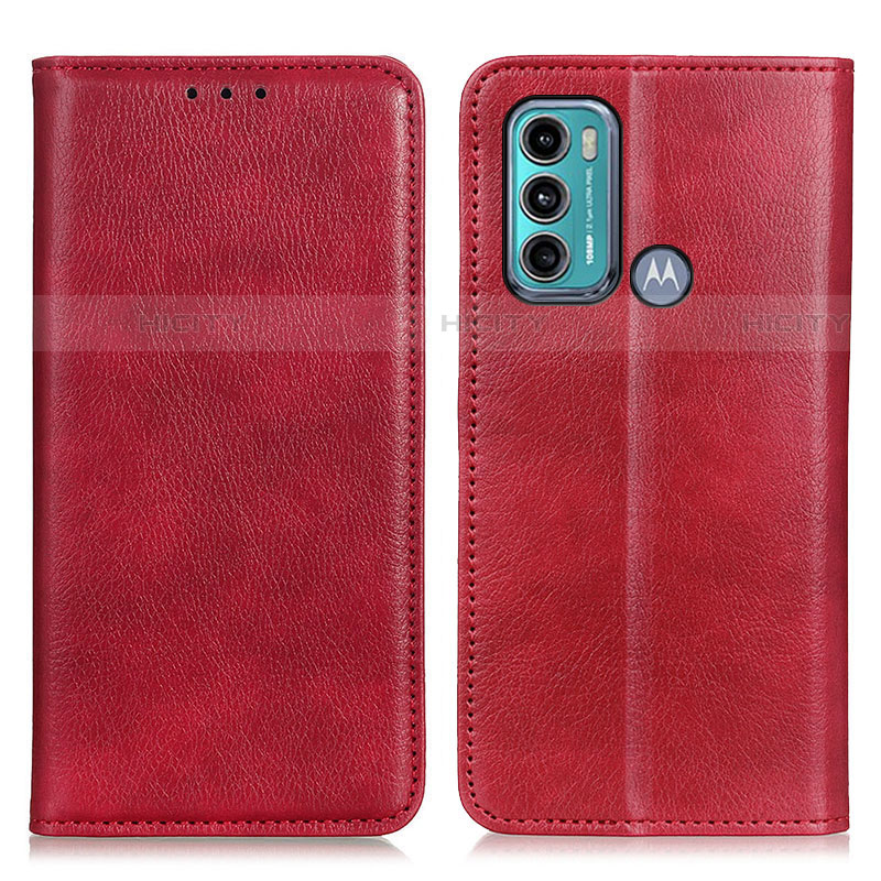 Funda de Cuero Cartera con Soporte Carcasa N01P para Motorola Moto G40 Fusion