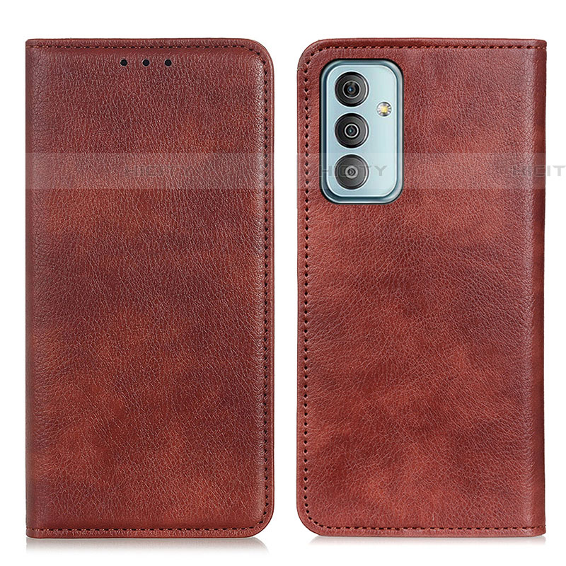 Funda de Cuero Cartera con Soporte Carcasa N01P para Samsung Galaxy F23 5G Marron