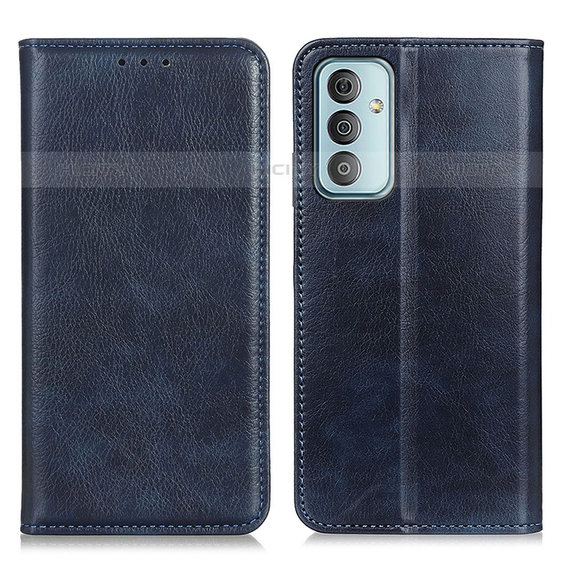 Funda de Cuero Cartera con Soporte Carcasa N01P para Samsung Galaxy M23 5G Azul