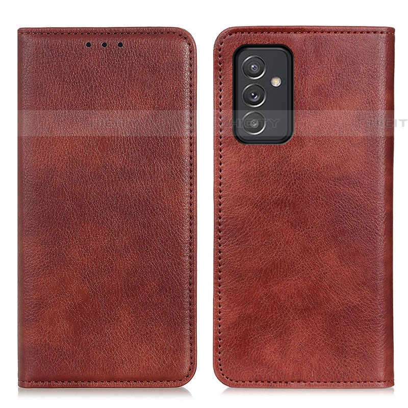 Funda de Cuero Cartera con Soporte Carcasa N01P para Samsung Galaxy S23 FE 5G Marron