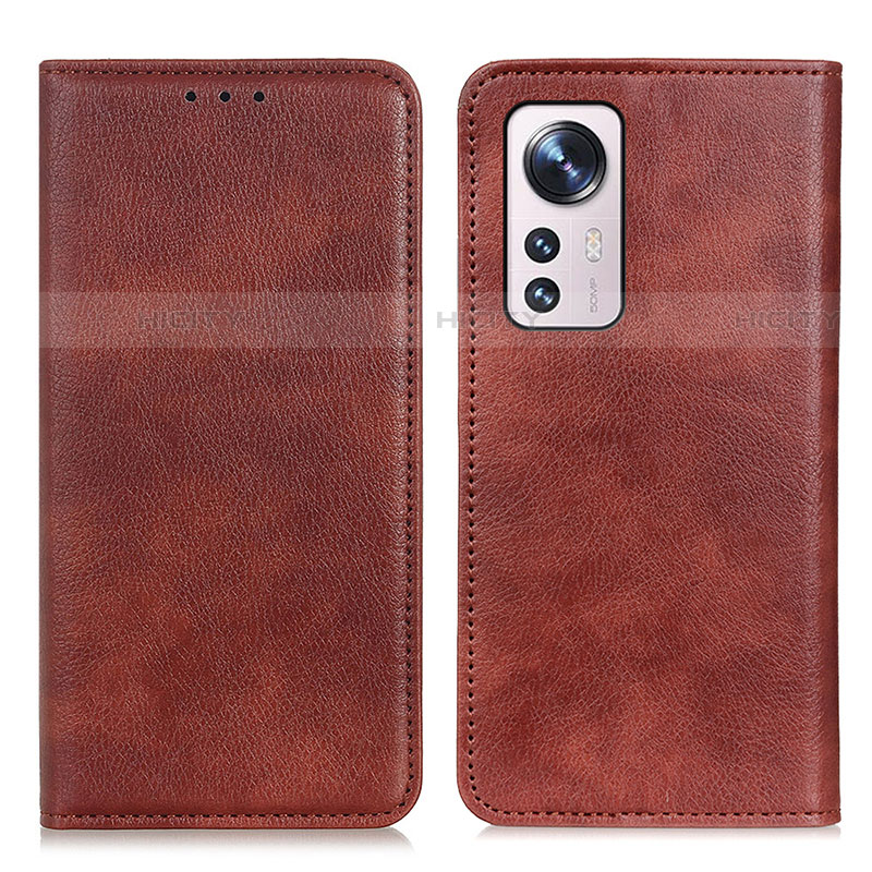 Funda de Cuero Cartera con Soporte Carcasa N01P para Xiaomi Mi 12X 5G