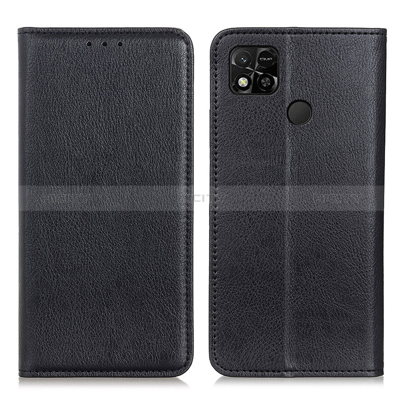 Funda de Cuero Cartera con Soporte Carcasa N01P para Xiaomi Redmi 9C NFC