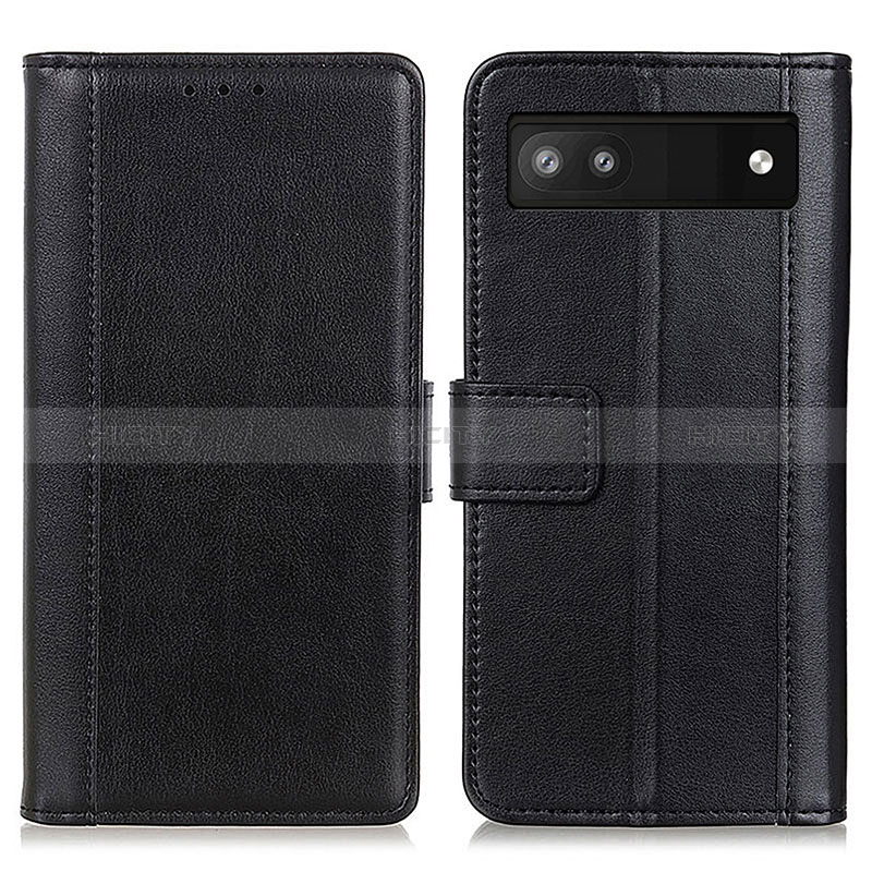 Funda de Cuero Cartera con Soporte Carcasa N02P para Google Pixel 7a 5G