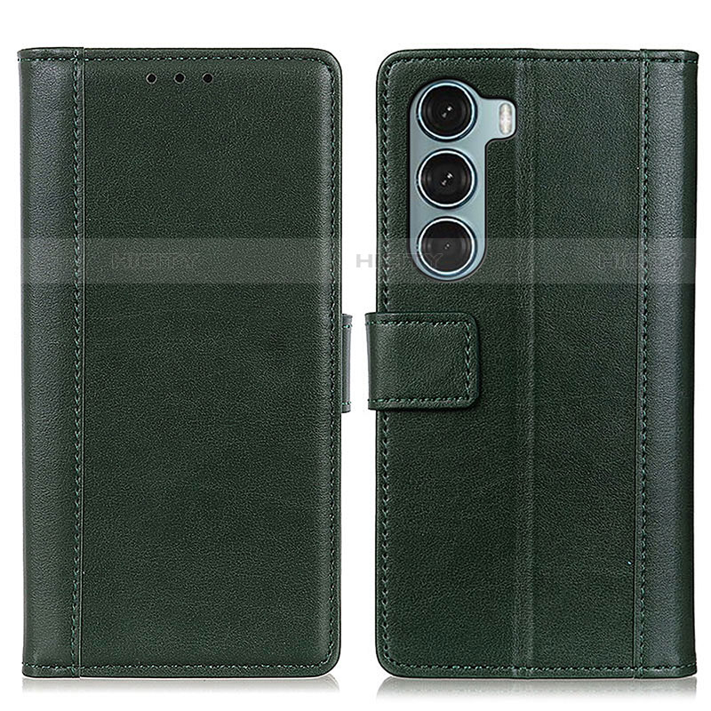 Funda de Cuero Cartera con Soporte Carcasa N02P para Motorola Moto Edge S30 5G