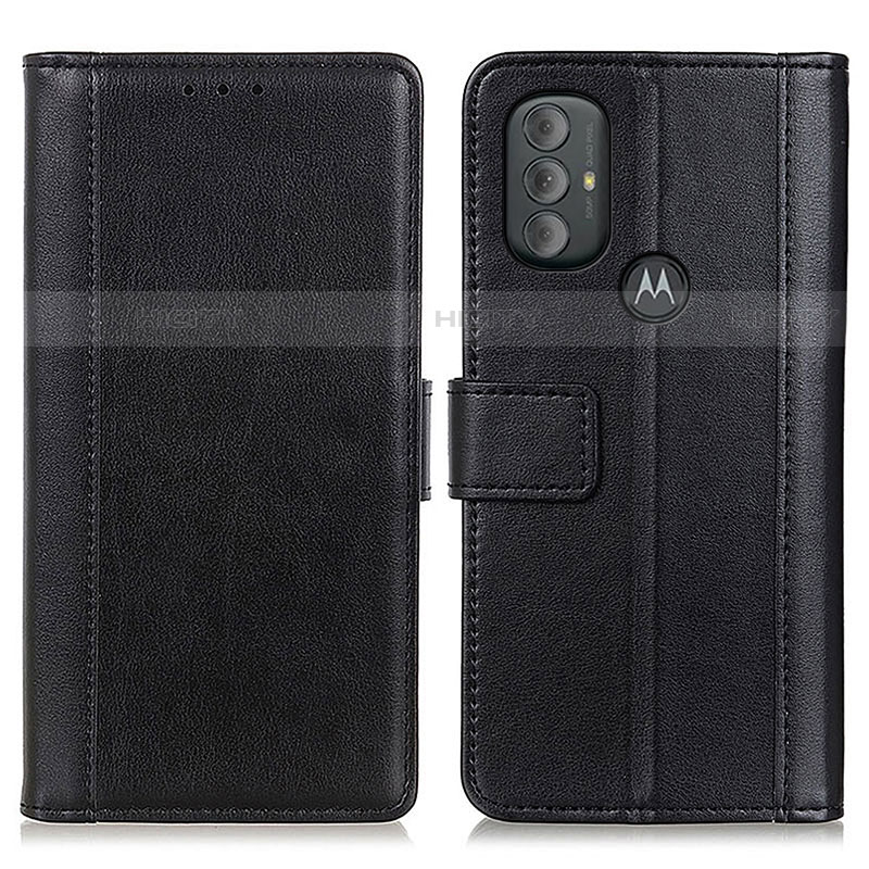 Funda de Cuero Cartera con Soporte Carcasa N02P para Motorola Moto G Play (2023)