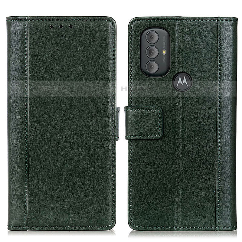 Funda de Cuero Cartera con Soporte Carcasa N02P para Motorola Moto G Play (2023)