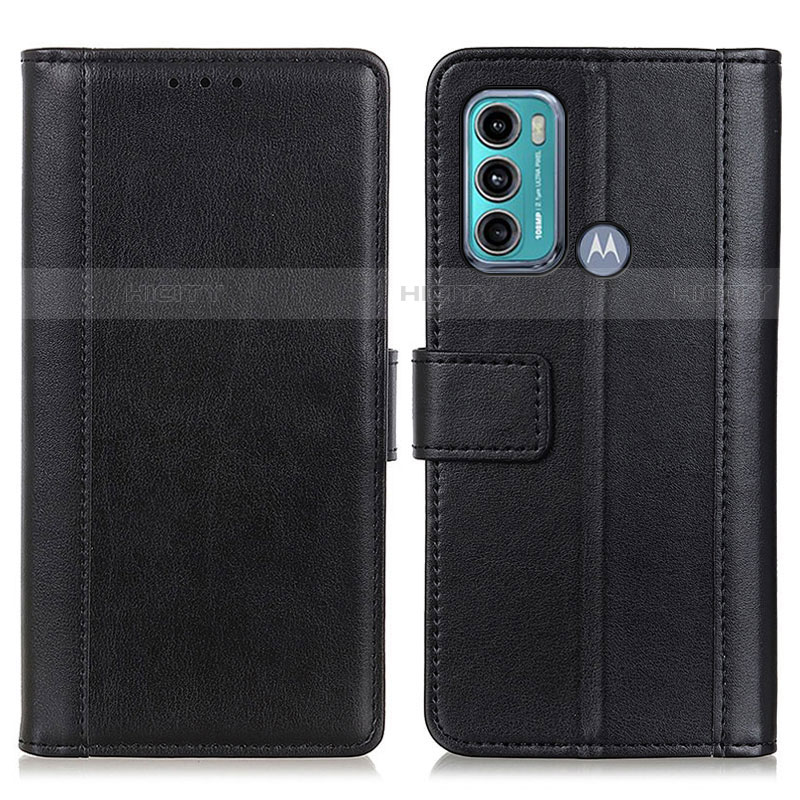 Funda de Cuero Cartera con Soporte Carcasa N02P para Motorola Moto G40 Fusion