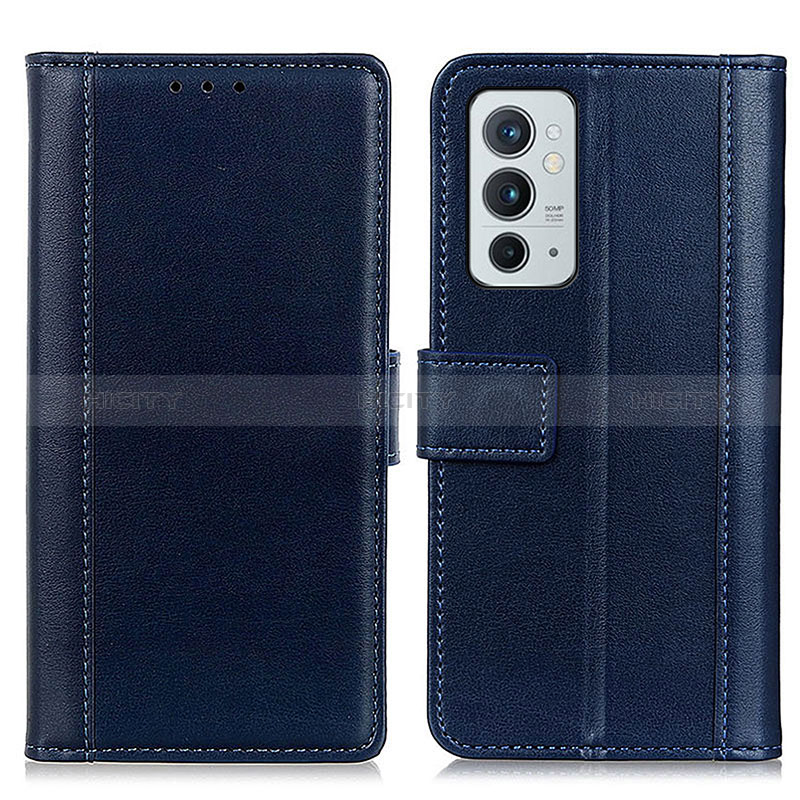 Funda de Cuero Cartera con Soporte Carcasa N02P para OnePlus 9RT 5G