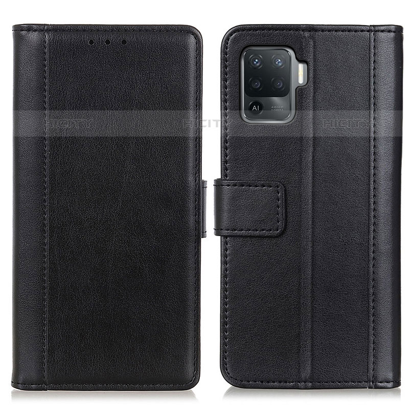 Funda de Cuero Cartera con Soporte Carcasa N02P para Oppo A94 4G