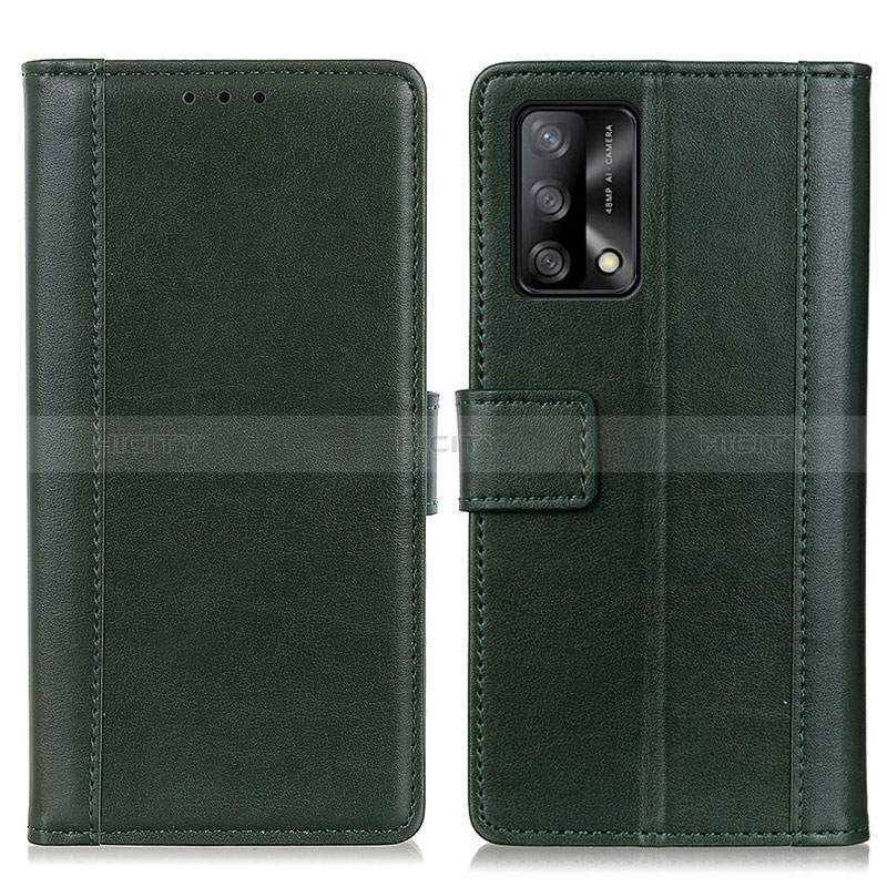 Funda de Cuero Cartera con Soporte Carcasa N02P para Oppo F19