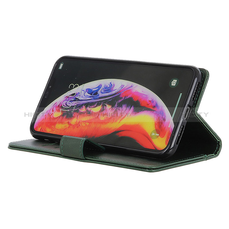 Funda de Cuero Cartera con Soporte Carcasa N02P para Oppo Reno5 Lite