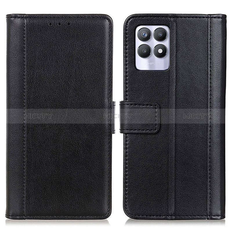 Funda de Cuero Cartera con Soporte Carcasa N02P para Realme 8i