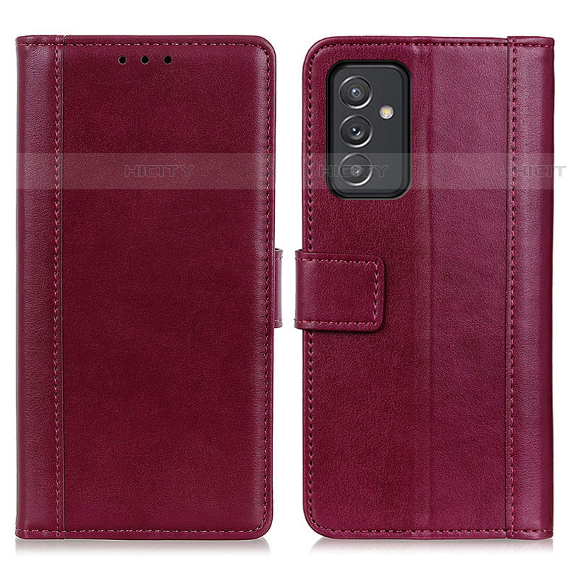 Funda de Cuero Cartera con Soporte Carcasa N02P para Samsung Galaxy A05s