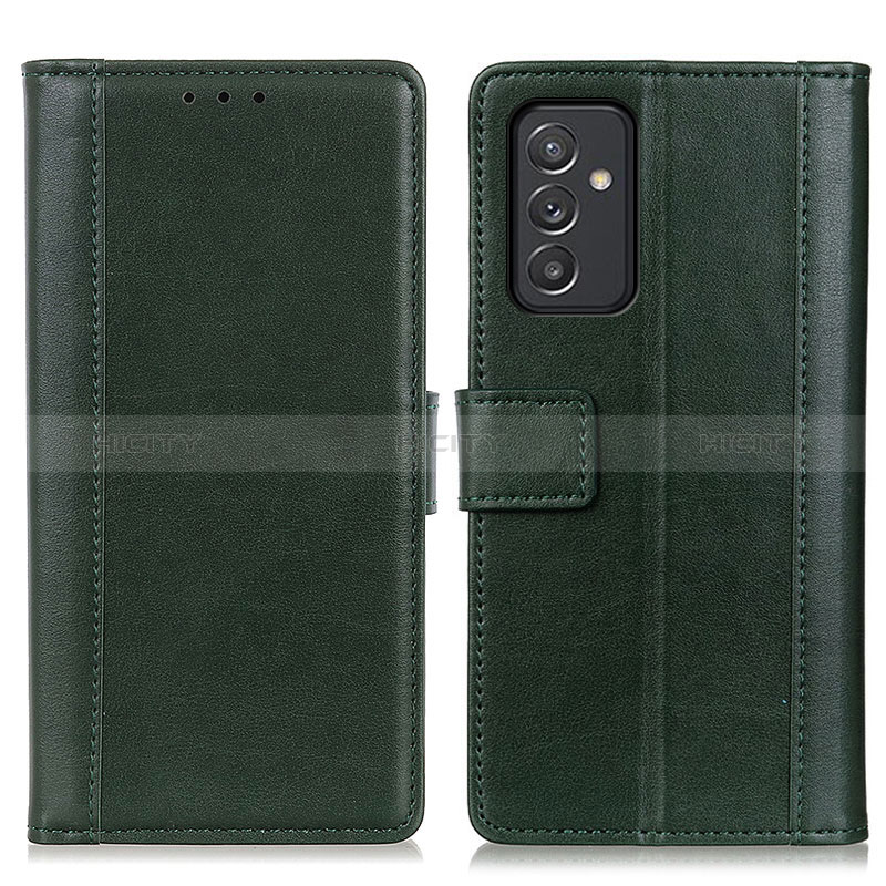 Funda de Cuero Cartera con Soporte Carcasa N02P para Samsung Galaxy A15 LTE Verde