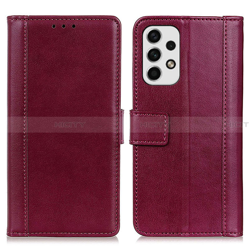 Funda de Cuero Cartera con Soporte Carcasa N02P para Samsung Galaxy A23 4G