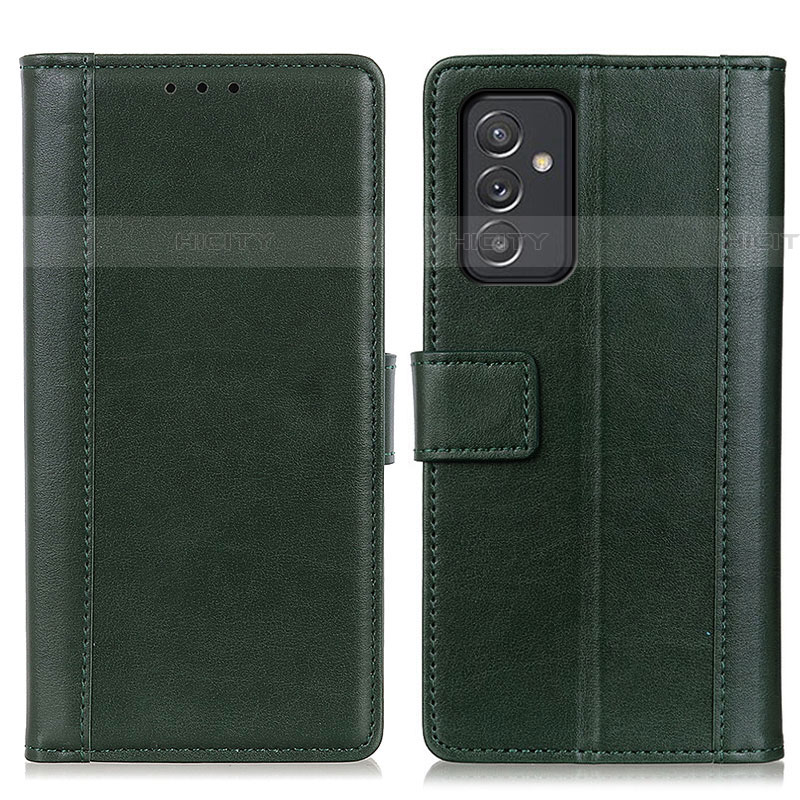 Funda de Cuero Cartera con Soporte Carcasa N02P para Samsung Galaxy A54 5G Verde